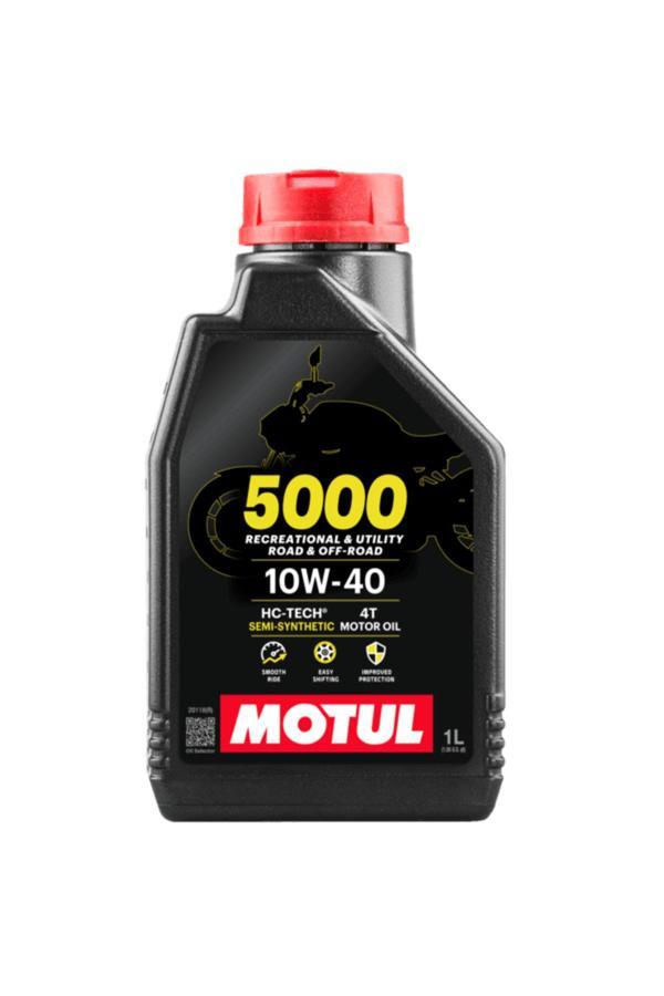 Mobil 1 5000 10W-40 4T Motosiklet Motor Yağı 1 Lt - Image 1