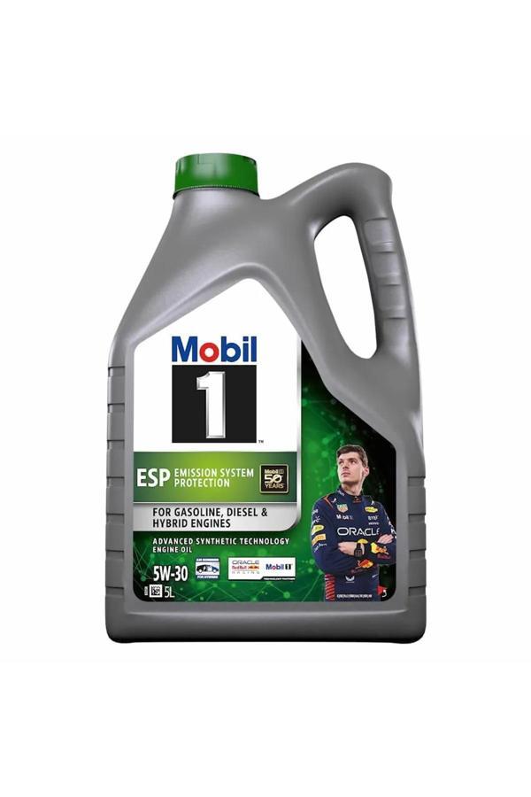 Mobil 1 1 Esp 5W30 5 Lt Tam Sentetik Partiküllü Motor Yağı - Image 1