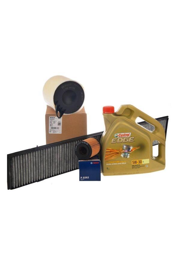 Bosch Bmw E87 Kasa 116İ Periyodik Bakım Filtre Seti 5W30 Yağ - Image 1