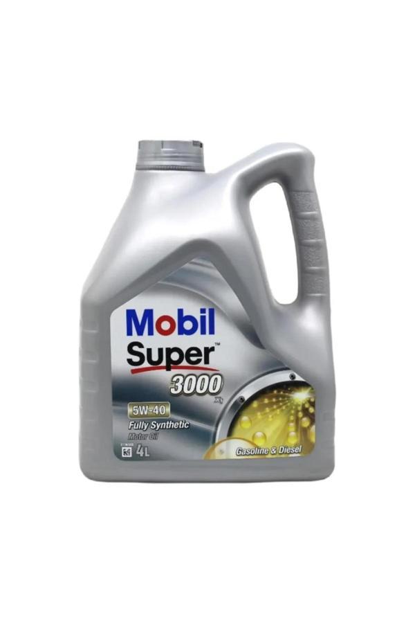 Mobil 1 Super 3000 5W-40 4 Lt Tam Sentetik Motor Yağı - Image 1