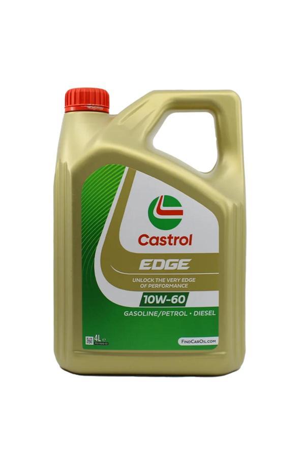 Castrol Edge 10W60 4 Lt Tam Sentetik Motor Yağı - Image 1