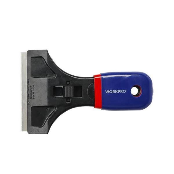 WORKPRO WP219007 90mm Geri Çekilebilir Profesyonel Kazıma Bıçağı - Image 1