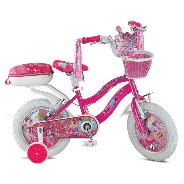 ÜMİT 1408 PRINCESS-SEPET-V-KIZ ÇOCUK BİSİKLETİ 14 JANT PEMBE - Image 1