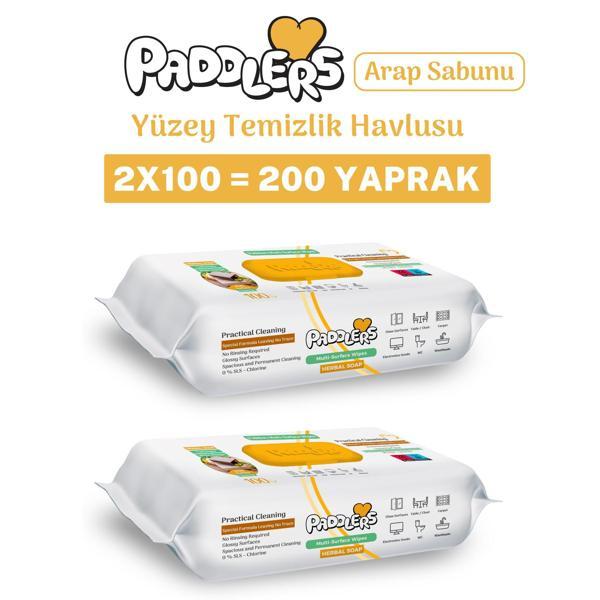 Easy Clean Arap Sabun Katkılı Yüzey Temizlik Havlusu 2x100 (200 Yaprak) - Image 1