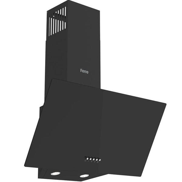 Ferre XE61MDV - SS205 - D086 4 Prog. Mekanik Statik XL 78 Litre Ankastre Set - İnox/Siyah - Image 1