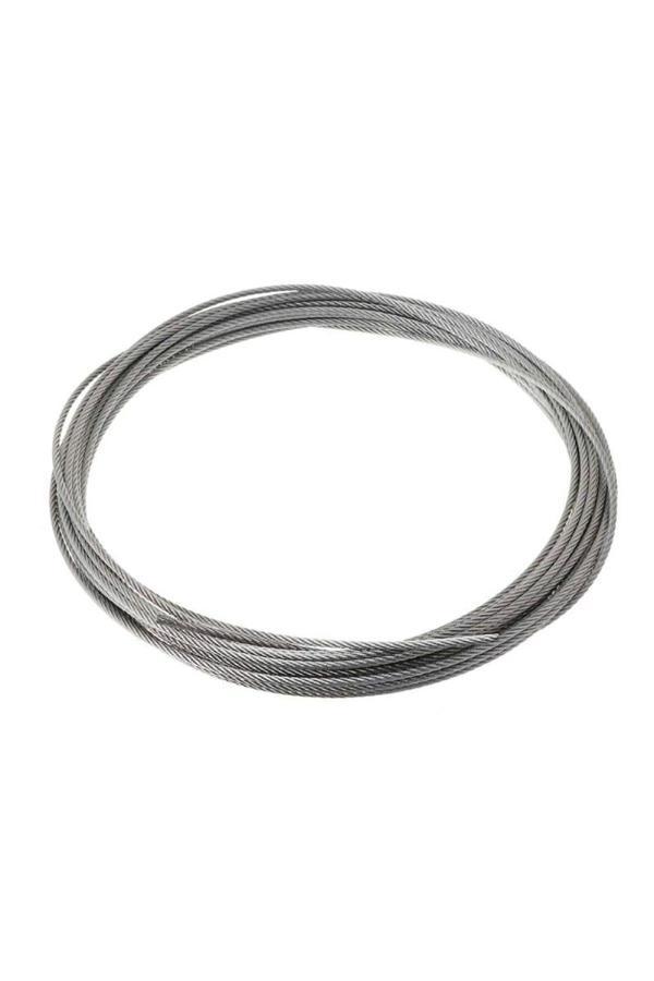 Ege Çelik Halat Paslanmaz Krom Çelik Halat 7X19 4 Mm 100 Metre - Image 1