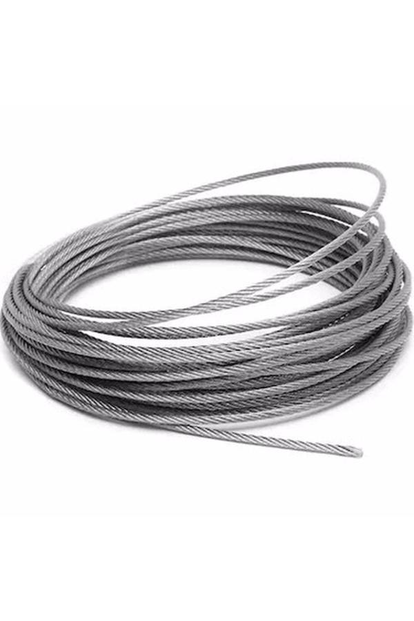 Ege Çelik Halat Çelik Halat Galvaniz 5 Mm 30 Metre - Image 1