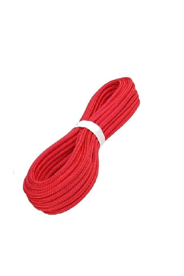 Ege Çelik Halat Kırmızı Renkli İskota Halat İp 12 Mm 10 Metre Yelken Mandar Halatı - Image 1