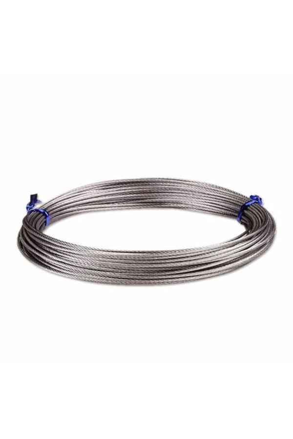 Ege Çelik Halat Paslanmaz Krom Çelik Halat (7X19) 2Mm 10 Metre - Image 1