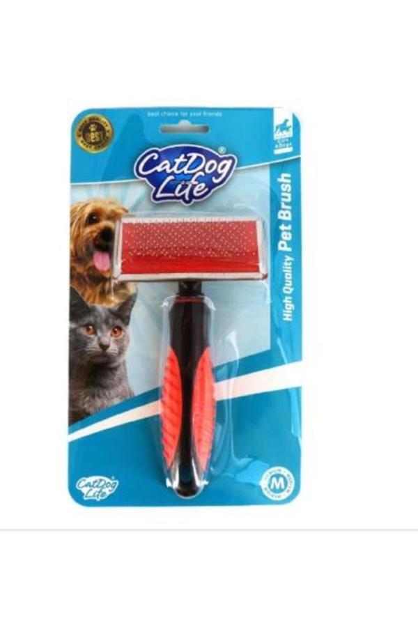 Cat Dog Life Kedi ve Köpekler İçin Telli Fırça (M) - Image 1