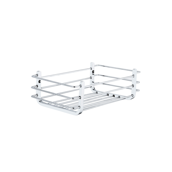 Tema Yatay Prinç Süngerlik Şampuanlık Krom Paslanmaz 20x10 cm - Image 1