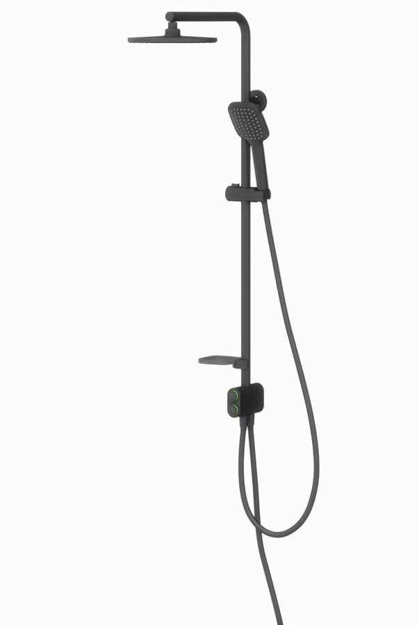 Tena Duş Robotu Yuvarlak-Siyah - Image 1