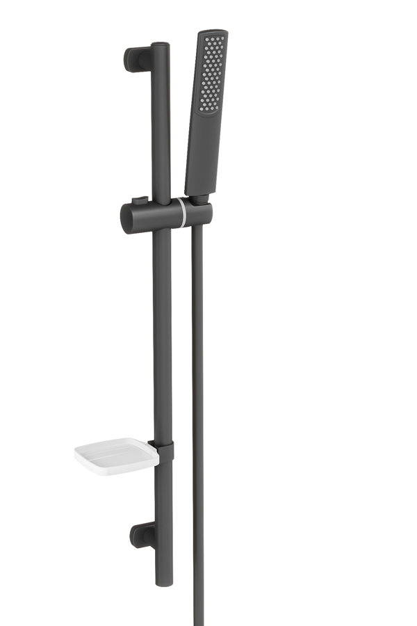 Ganj Sürgülü Duş Seti Stick-Siyah - Image 1