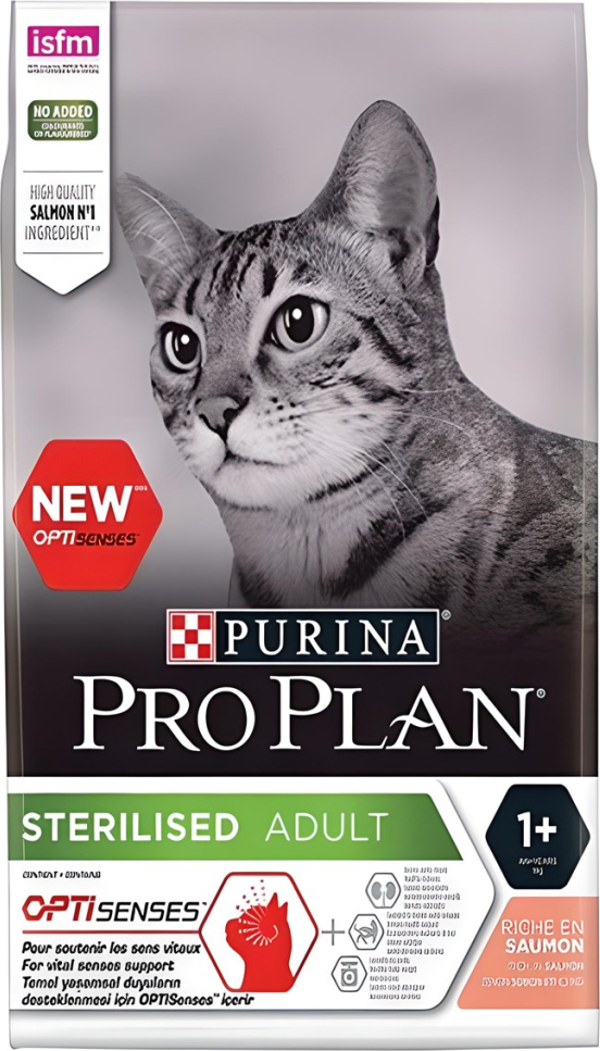 Pro Plan Kısırlaştırılmış Somonlu Yetişkin Kedi Maması 3 Kg - KONG - Image 1