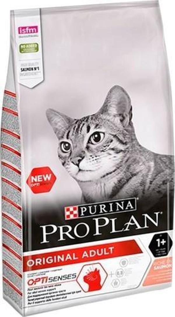 Pro Plan Somonlu ve Pirinçli Yetişkin Kedi Maması 3 Kg - Image 1