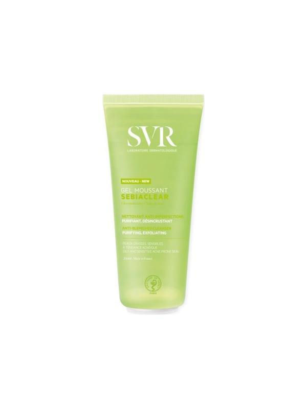 SVR Sebiaclear Gel Moussant Yağlı ve Hassas Ciltler için Köpüren Temizleyici Jel 200 ml - Image 1