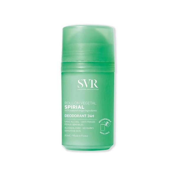 SVR Spirial Roll-On Vegetal 24 Saat Etkili Bitkisel İçerikli İz Bırakmayan Deodorant Roll-On 50 ml - Image 1