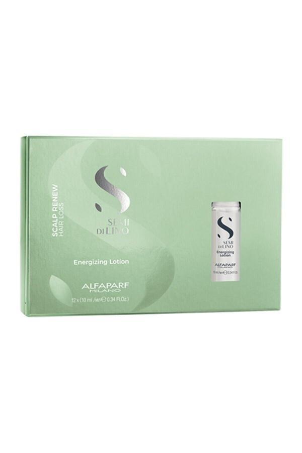 Alfaparf Semi Di Lino Scalp Renew Enerji Veren Dökülme Önleyici Saç Losyonu 12X10Ml - Image 1
