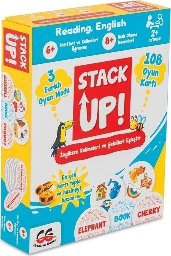 Ca Games Creative Games Stack Up Ingilizce Kelimeleri Ve Şekilleri Eşleştir - Image 1