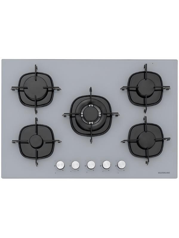 Silverline CS5801E7S01 Gri Gazlı Ankastre Ocak - Image 1