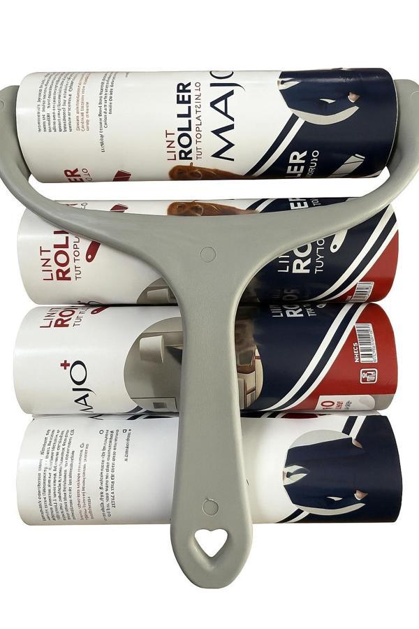 Majo 16 CM Yatay Tüy Toplayıcı Aparat + 4 Yedek Rulo 16cm 60*4 =240 Yaprak - Image 1