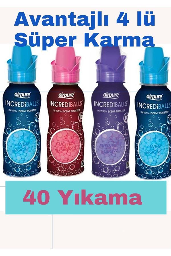 Airpure Çamaşır Parfümü 4 ’Lü Süper Karma Avantaj - Image 1