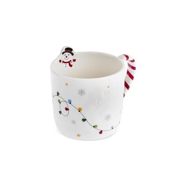 Karaca New Year Yılbaşı Flake Kupa 450 ml - Image 1