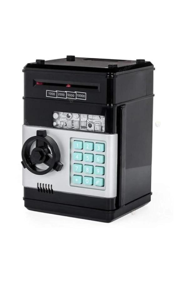 Pointtech Şifreli Kasa Atm Elektronik Kumbara - Siyah - Image 1