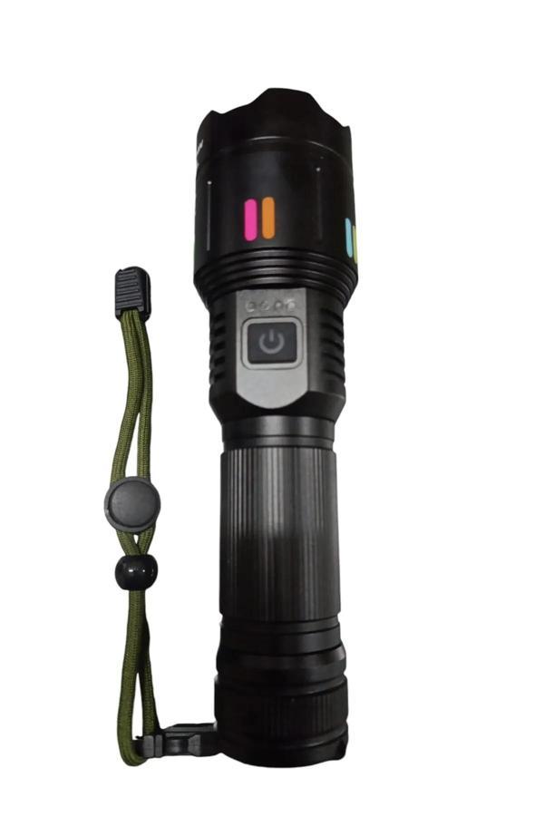 Pointtech Or-701-Tg 1000 Lümen Güçlü Led Ayarlanabilir Işıklı Şarjlı El Feneri - Image 1