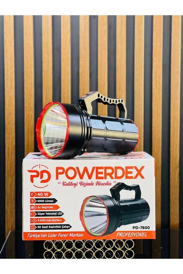 Pointtech Pd-7800 4000 Lümen 40W Yağmur Suyu Geçirmez 30 Saat Çalışma Süreli - Image 1