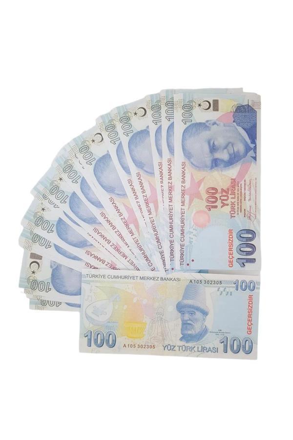 Pointtech Düğün Parası 200 Adet Şaka Oyun Parası 100 Tl - Image 1