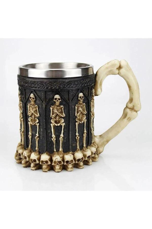 Pointtech Kurukafa Zırhlı Termos Kupa Bardak - Image 1