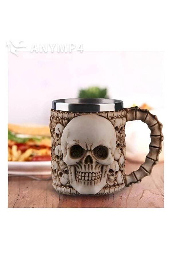 Pointtech Kurukafa Zırhlı Termos Kupa Bardak - Image 1