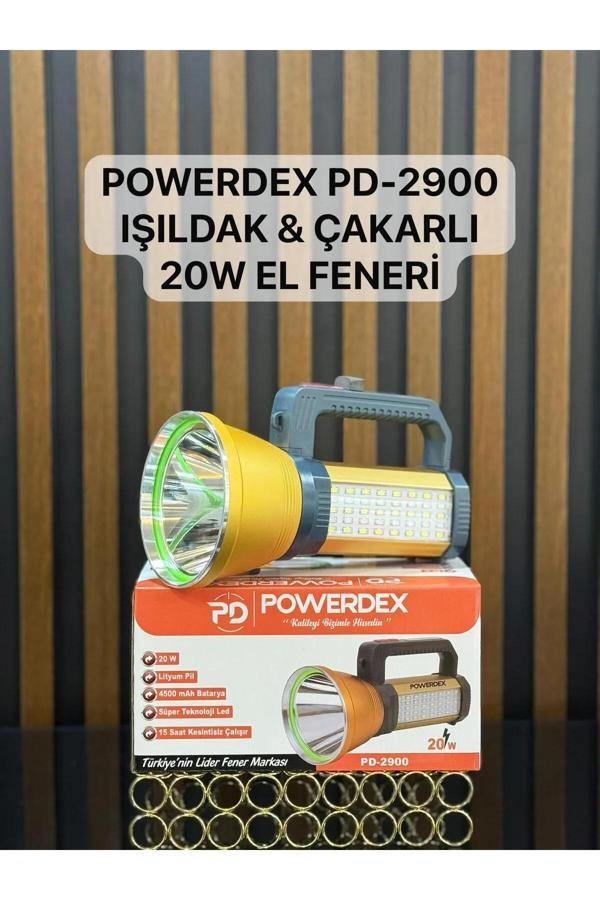 Pointtech Pd-2900 2000 Lümen Led Şarjlı El Feneri - Image 1