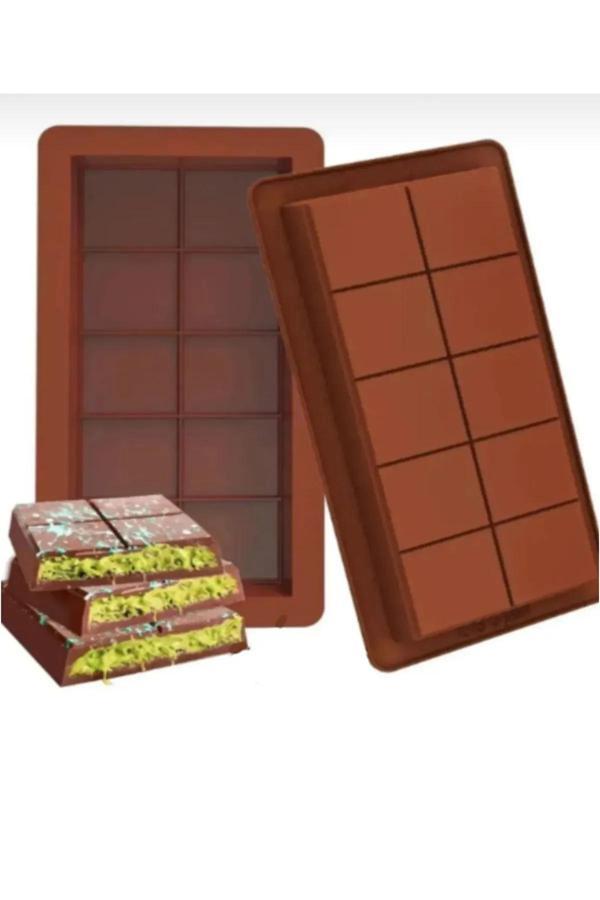 Pointtech 1 Adet 25 Uzunluk 9,84 Inç Büyük Boy Dubai Çikolatası Kalıbı Silikon Çikolata Kalıbı Silikon - Image 1