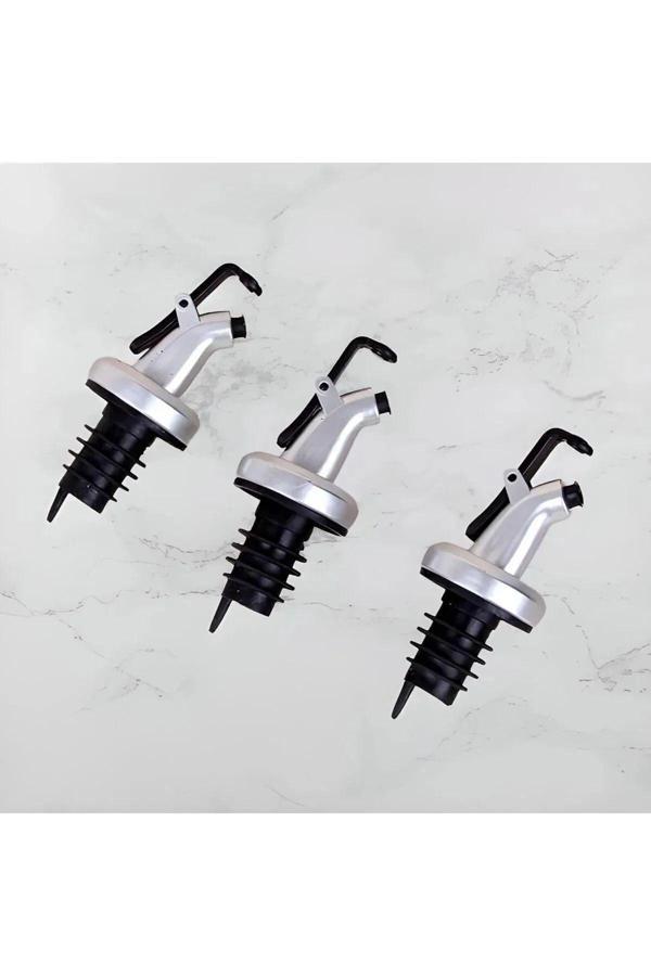 Pointtech Sızdırmaz 3' Lü Yağdanlık Tıpası Yağdanlık Başlığı Tapa Tıpa Kapaklı Şişe Ucu - Image 1