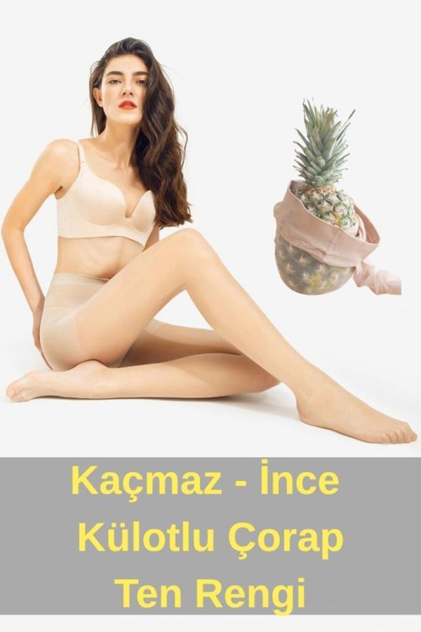 Techno 8Q Akrilik Toparlayıcı Ultra Dayanıklı Kaçmaz Ince Külotlu Çorap 5D - Image 1