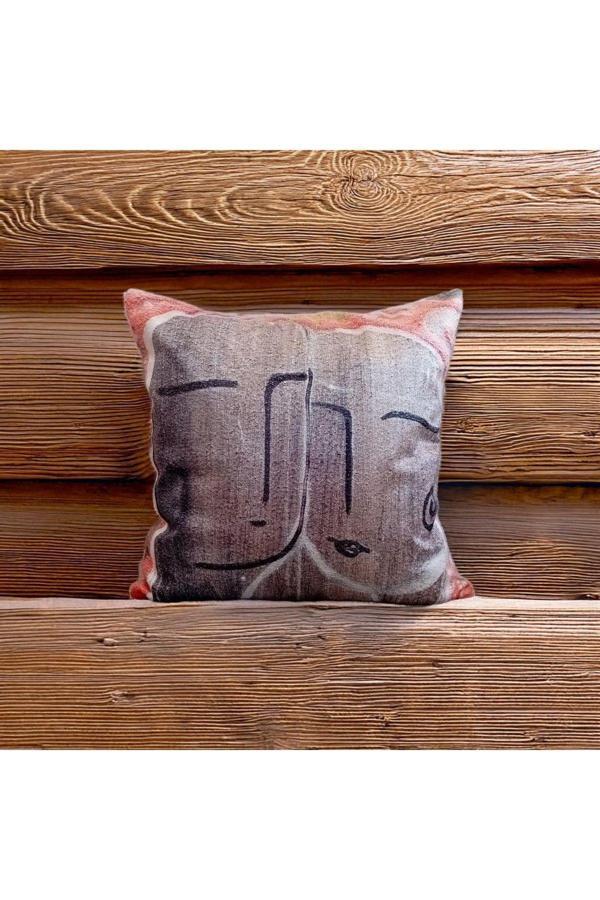 The Boho Home Decor Post Modern - Silüet 2' Li Kırlent Kılıf Takımı - Image 1