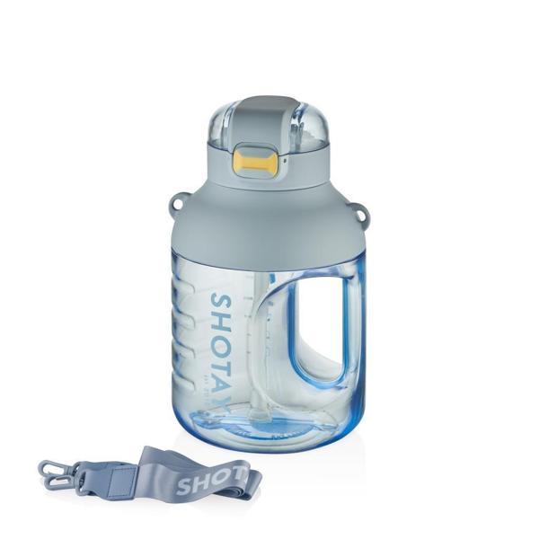 Shotay Chubby Su Matarası Tritan Mavi1600Ml - Image 1