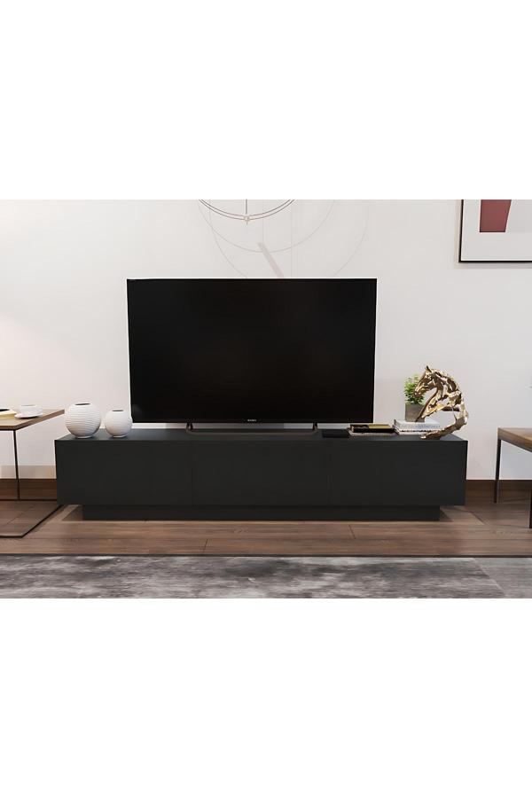 Home Albero Rotterdam Bazalı Tv Ünitesi 180 Cm Antrasit - Image 1