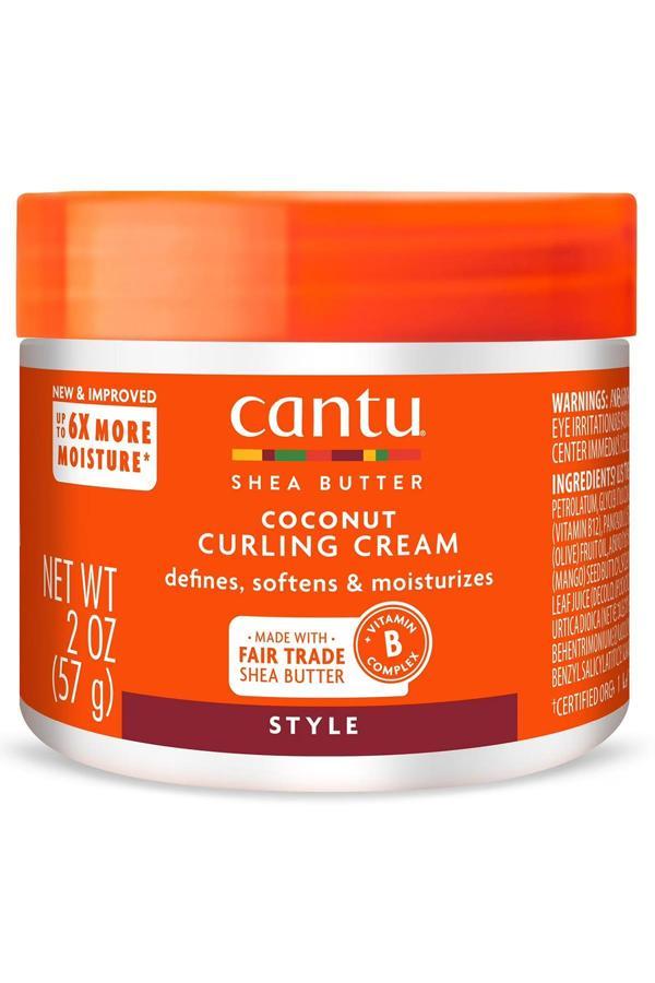 Cantu Coconut Bukle Belirginleştirici Durulanmayan Saç Kremi 57GR - Image 1