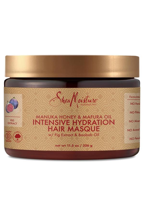 Shea Moisture Manuka Balı ve Mafura Yağı Nemlendirici Saç Maskesi 326GR - Image 1