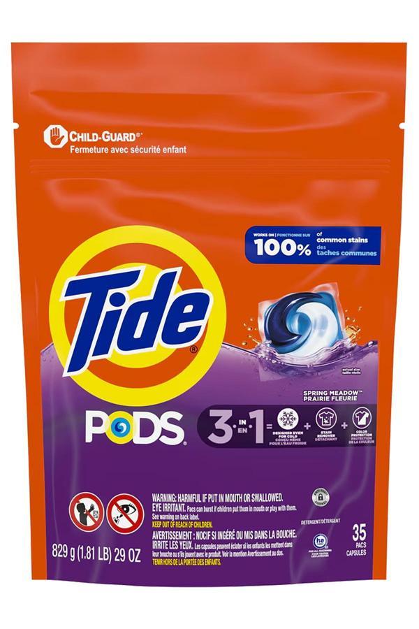 Tide PODS 3in1 Kapsül Çamaşır Deterjanı Bahar Esintisi 35 Kapsül - Image 1