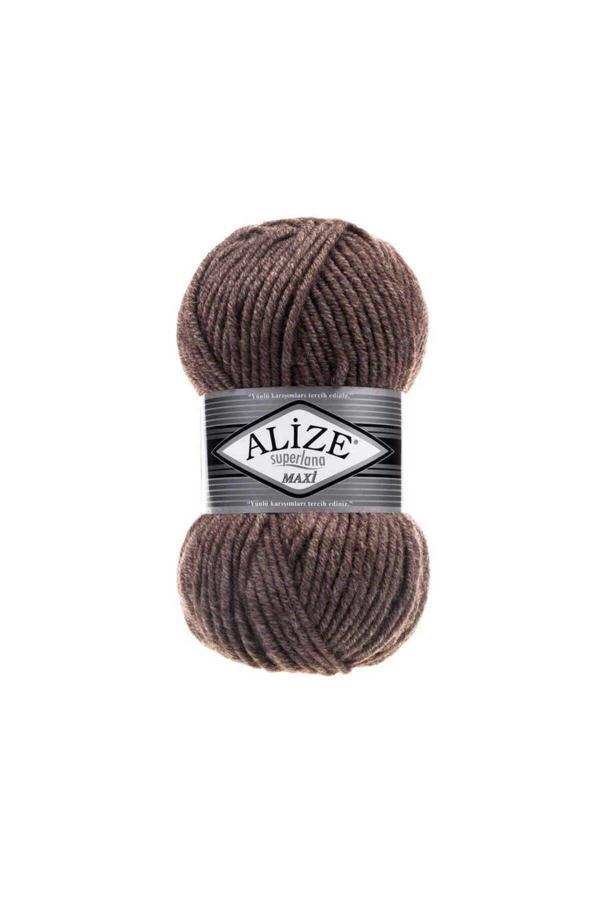 Alize Superlana Maxi 240 Sütlü Kahve Mela - Image 1