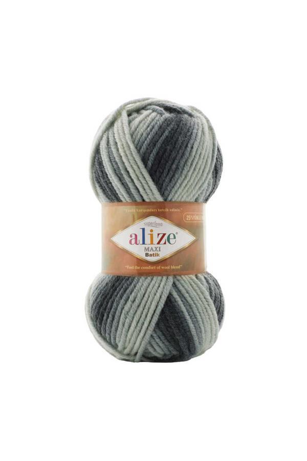 Alize Süperlana Maxi Batik Kalın El Örgü Ipi 7786 - Image 1