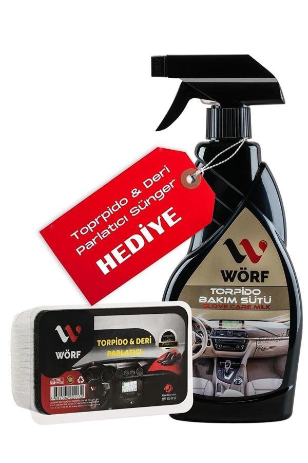 Wörf Torpido Parlatıcı Bakım Sütü 500 Ml + Parlatıcı Sünger - Image 1