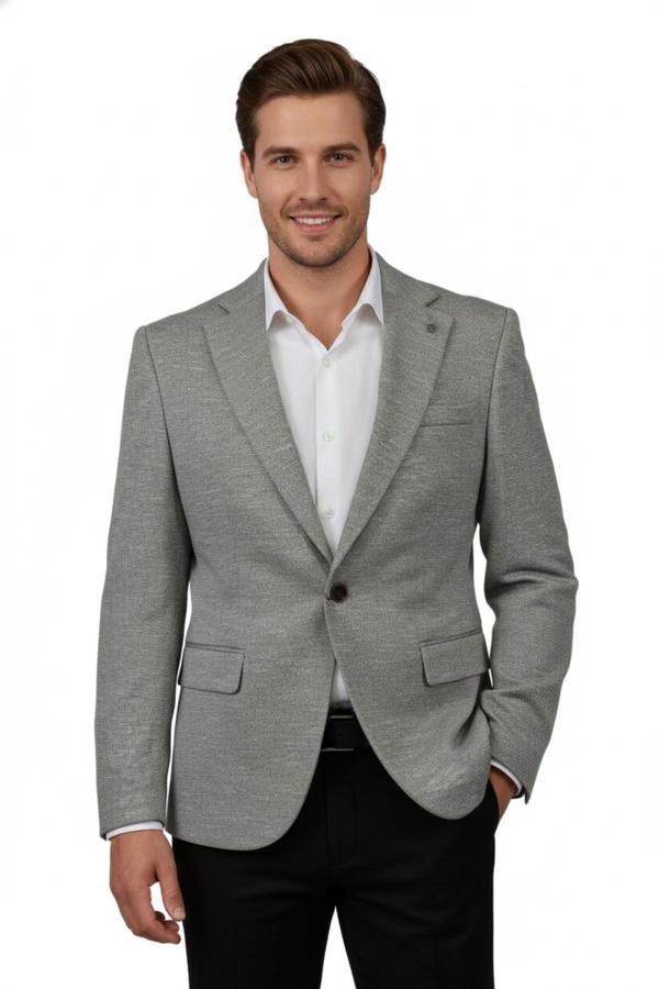 Erkek Tek Spor Ceket Çift Yırtmaçlı BGL-ST04981 - Image 1