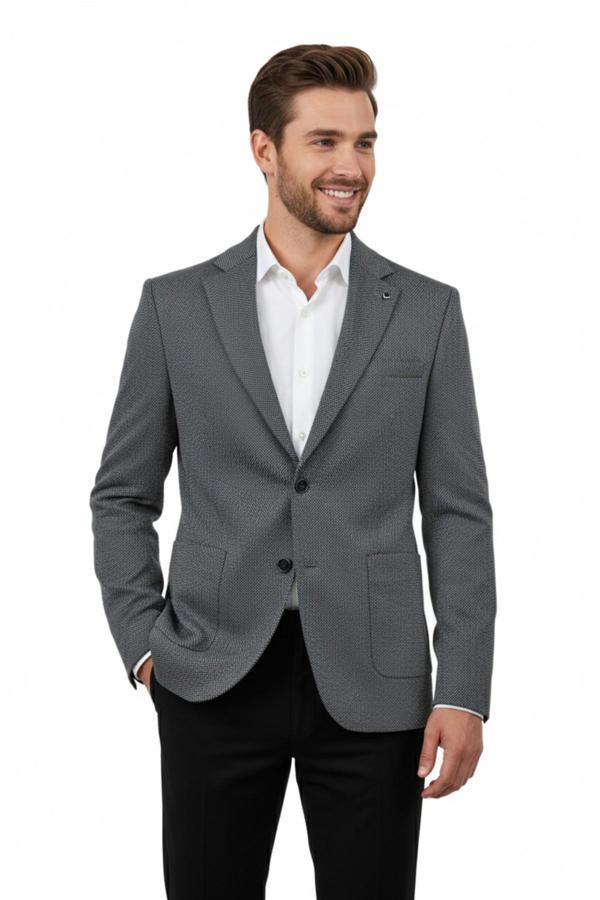 Erkek Tek Spor Ceket Çift Yırtmaçlı BGL-ST04979 - Image 1