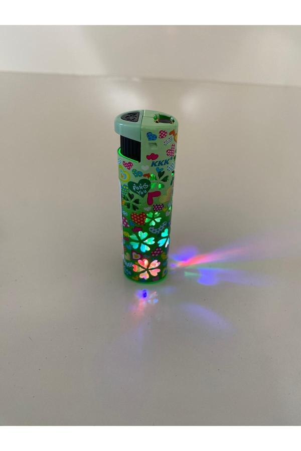 KKK Rengarenk Işıklı Çakmak - Image 1