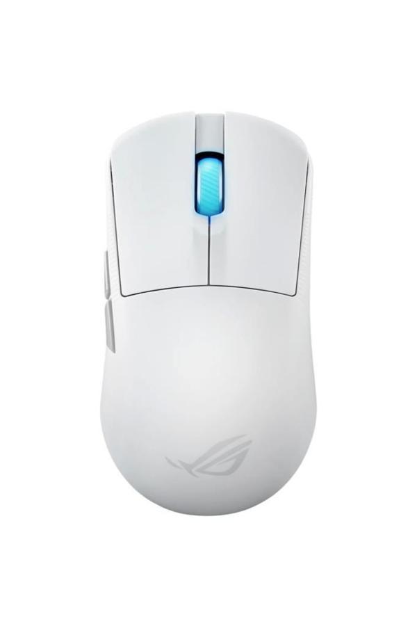 Asus ROG Harpe Ace Mini Beyaz Şarjlı Optik Kablolu/Kablosuz Oyuncu Mouse  - Image 1